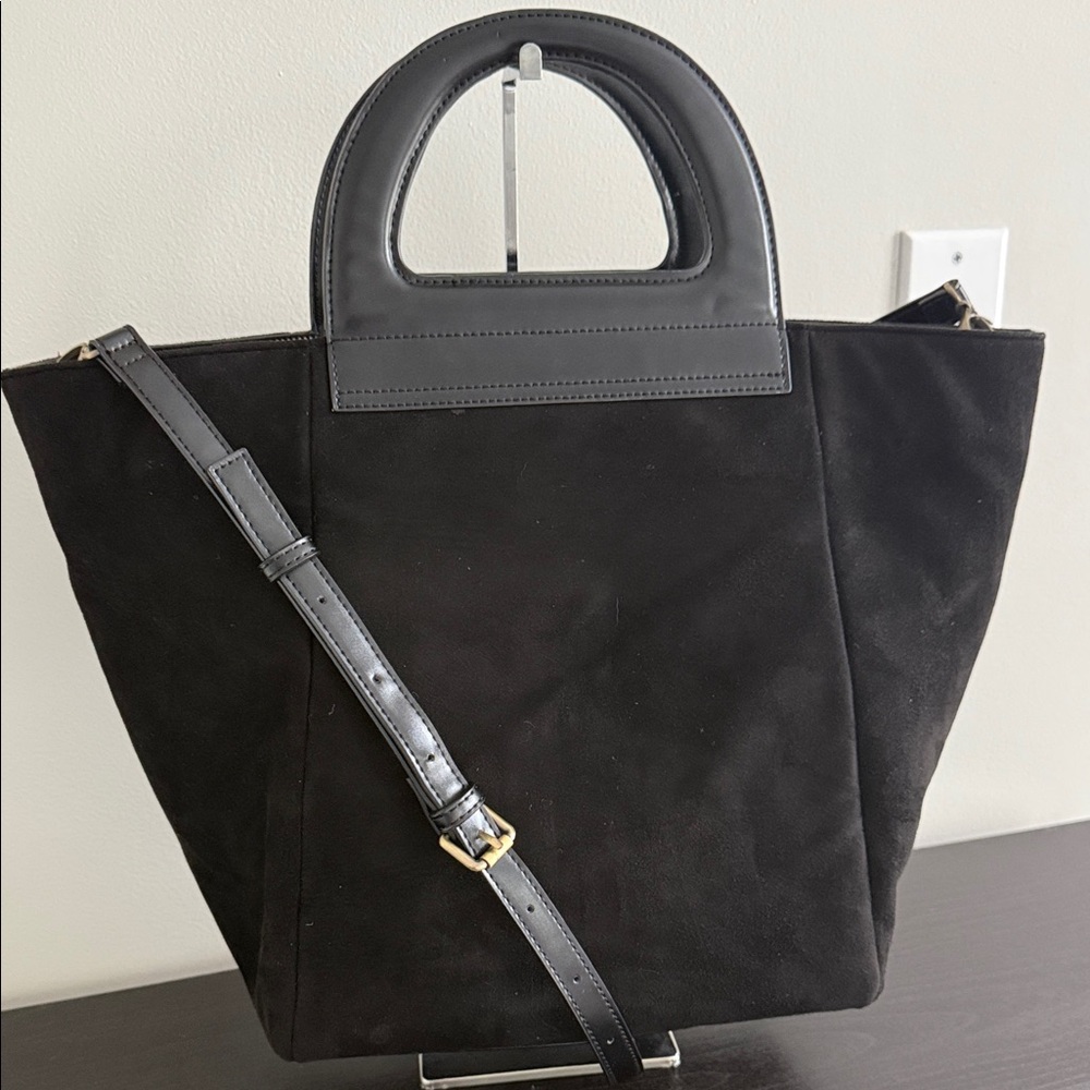 Anthropology top handle or crossbody Tote